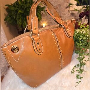 Michael Kors SOFT Camel Leather Hobo Bag